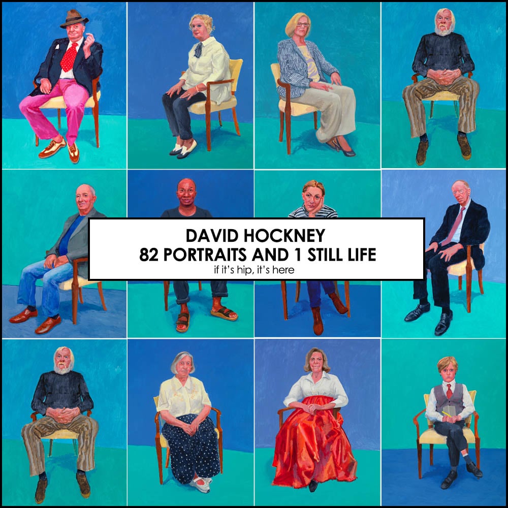 David Hockney Exhibition Poster