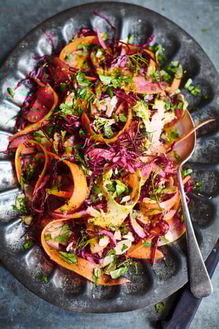 IMAGE CREDIT DAVID LOFTUS - Eat Beautiful RED CABBAGE SALAD