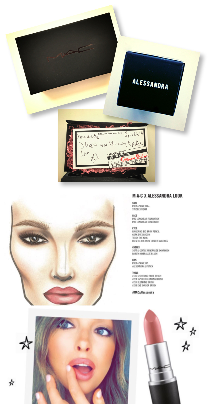 Alessandra x Mac